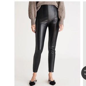 Ann Taylor Faux Leather Legging